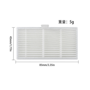 Filtro HEPA de Repuesto de Alta Eficiencia para Aspiradora Robótica Uwant U200, 85 mm x 45 mm - Product Image 1