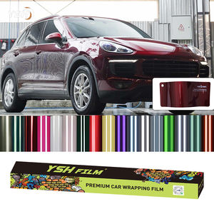 Arabie Saoudite Métallique Violet Brillant Bonbons Folie Bleu Corps Rouge Couleur Marron Holographique 20 m Vinyle Réfléchissant Brillant Film De Voiture - Product Image 3