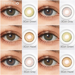 신선 연간 콘택트 렌즈 도매 화장품 눈 렌즈 컬러 연락처 눈 색깔 콘택트 렌즈 - Product Image 6