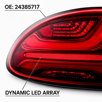 Feu arrière gauche LED Wuling Bingo OE 24385717, nouvelle génération, à économie d'énergie, étanche, avec clignotant et feu stop, adaptable universellement, pour extérieur automobile