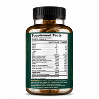 Capsules de croissance capillaire OEM/ODM riches en biotine, vitamines multiples, collagène, minéraux et acide folique pour les cheveux, 60 capsules par flacon