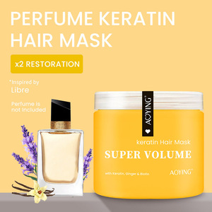 AOYING Super Volume Crema Cheratinica <span class=keywords><strong>Trattamento</strong></span> <span class=keywords><strong>Capelli</strong></span> 480G <span class=keywords><strong>con</strong></span> <span class=keywords><strong>Cheratina</strong></span> Zenzero e Biotina Idratazione Profonda e Riparazione Ultra 2026 - Product Image 2