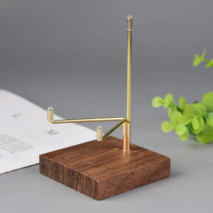 New Arrival quần áo giá cơ sở bằng gỗ với pha lê đứng - Product Image 2