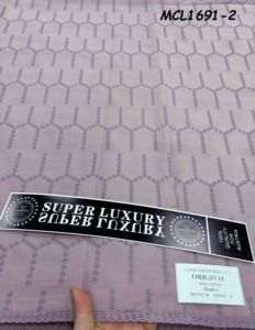 Tessuto in cotone pesante <span class=keywords><strong>di</strong></span> alta qualità con pizzo Voile svizzero 2026, ricamo floreale africano - Product Image 2