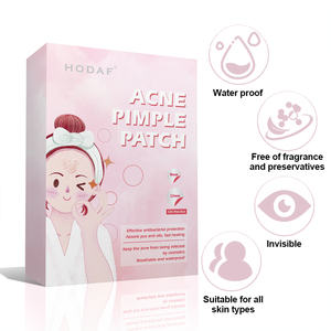 แผ่นแปะสิวไฮโดรคอลลอยด์แบบใส ยี่ห้อสินค้าของลูกค้า (Private Label) รับผลิตแบบ OEM ปริมาณขั้นต่ำน้อย ผสมทีทรีออยล์และกรดซาลิไซลิก สำหรับสิวอักเสบและสิวผดผื่น - Product Image 3