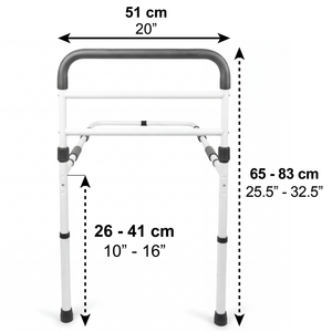 Barrière de lit pour adulte avec pieds (hauteur du cadre du lit de 26 à 41 cm), barrière de lit rembourrée pour adulte, barrière de lit de protection - Product Image 5