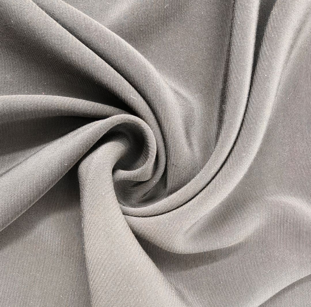 Organic 42% Viscose and 58% ECO Viscose Double Crepe Fabric Eco-Friendly Woven for Women's Fashion Clothing Dresses for Girls