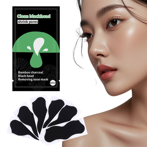 Patch nasal hydrocolloïde transparent, masque exfoliant, nettoyant à la vitamine C, bandes purifiantes pour les pores du nez au charbon végétal - Product Image 1