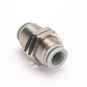 Conector Rápido Tipo SMC KQ2E08-00, Junta de Placa Recta, Rosca Interna, Junta de Placa Pasante, Accesorios para Conductos - Product Image 2