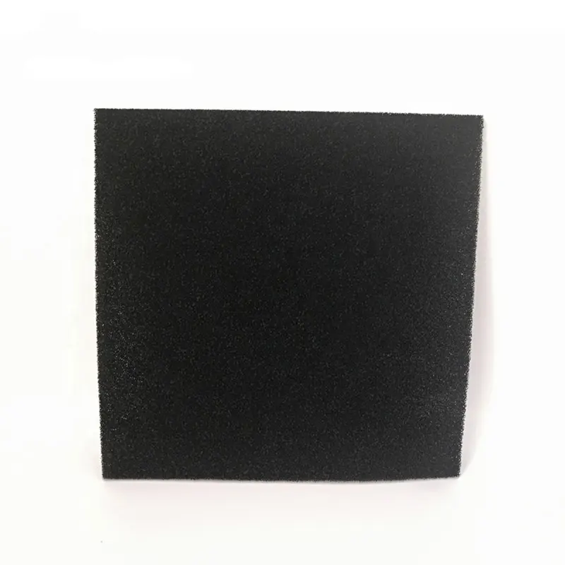 Manufacturing Industrial Activated Carbon Sponge Air Filter Raw Material for air filter
