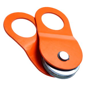 Accessoires 4x4 de haute qualité, poulie simple en alliage d'aluminium robuste <span class=keywords><strong>pour</strong></span> récupération en extérieur, 10 tonnes - Product Image 1