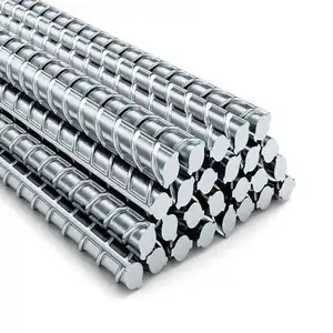 Vendite calde 10mm 12mm in acciaio tondo per cemento armato hrb400 hrb500 barre di ferro deformate in acciaio per costruzioni