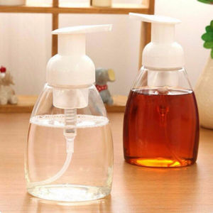Dispenser in Plastica Trasparente con Pompa per Shampoo, Lozione e <span class=keywords><strong>Sapone</strong></span> Liquido - Product Image 6