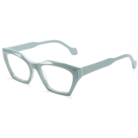 Monture de lunettes optiques Elan Optical YB6307, style œil de chat tendance, pour femmes, monture intégrale en acétate, lunettes optiques, grand stock