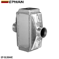 Intercooler Universale EPMAN Turbo Liquido-Aria Frontale da 3 Pollici in Alluminio, Raffreddatore Acqua-Aria per Auto ad Alte Prestazioni EP-SL5044C