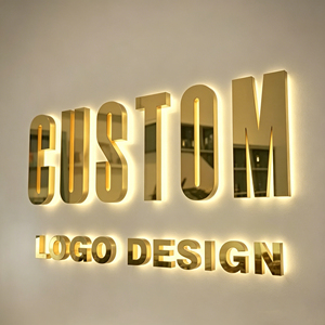 Custom Backlit Sign Letter Business Sign Custom Backlit <b>Acrylic</b> LED Channel Letter LED Illuminated Outdoor Advertising LED Sign - Product Image 3