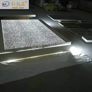 Nuevas Esculturas de Piedras Mágicas Luminosas de Hormigón, Bloques Huecos para Decoración Interior y Exterior XMS-TGSN - Product Image 4