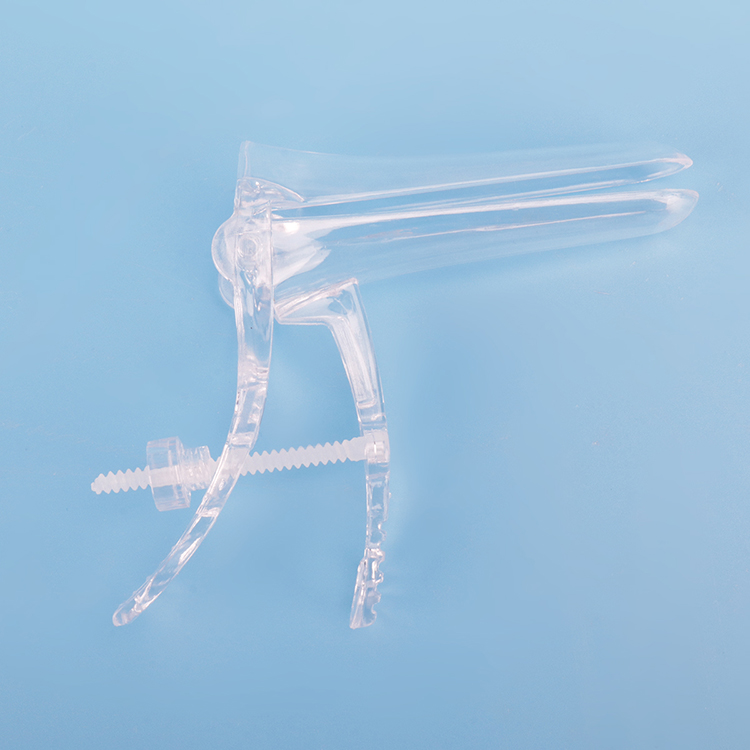 Especulo Vaginal Desechable de Plástico de Uso Único para Adultos, Quirúrgico Médico Profesional con Tornillo Central