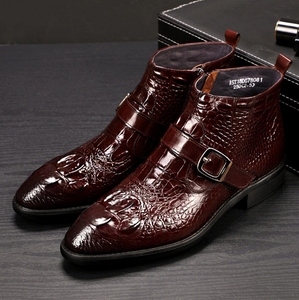 Up-1604J <span class=keywords><strong>scarpe</strong></span> da uomo in vera pelle di alta qualità <span class=keywords><strong>scarpe</strong></span> eleganti in pelle <span class=keywords><strong>fatte</strong></span> <span class=keywords><strong>a</strong></span> <span class=keywords><strong>mano</strong></span> stivaletti da uomo taglia 46 - Product Image 4