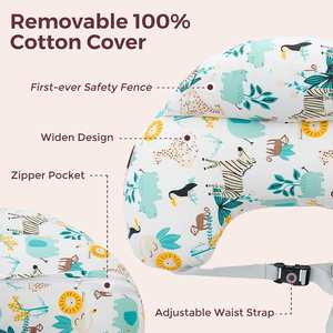 Almohadas de Lactancia Más Amplias y con Manos Libres para una Lactancia Más Fácil, Barrera de Seguridad para Lactancia, Almohada de Lactancia - Product Image 3