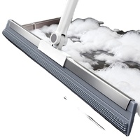 Balai et raclette chinois double usage en PP, modèle A26BBS051, pour le nettoyage, le balayage et le séchage des sols de salle de bain