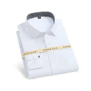 Etichette per Dispenser di sapone per camicie abbigliamento formale abbigliamento professionale camicie sottili grandi dimensioni lavoro Casual campione gratuito uomo 20 pezzi