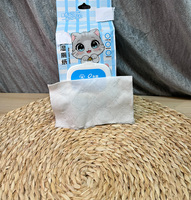 Échantillon Gratuit Lingettes Humides Jetables pour Toilettes, Pack Familial, Biodégradables, à Base d'Eau, Papier Toilette Humide, OEM, Marque Privée
