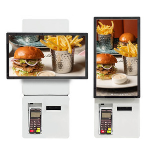 21,5 "Wand halterung Restaurant Digital Menu Boards Anzeige Self Service Rechnung Zahlung Kiosk Lebensmittel automat - Product Image 2