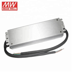 Convertisseur LED étanche Meanwell HLG-240H-48 240W à tension constante 48V IP65 IP67 avec variation de tension I-10Vdc 10V PWM et variation de résistance - Product Image 2