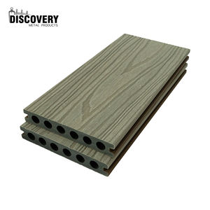 Planches de <span class=keywords><strong>terrasse</strong></span> <span class=keywords><strong>en</strong></span> WPC composite creux, panneau décoratif <span class=keywords><strong>en</strong></span> WPC <span class=keywords><strong>pour</strong></span> extérieur/piscine/jardin/balcon/<span class=keywords><strong>terrasse</strong></span>, sol extérieur à emboîtement - Product Image 3