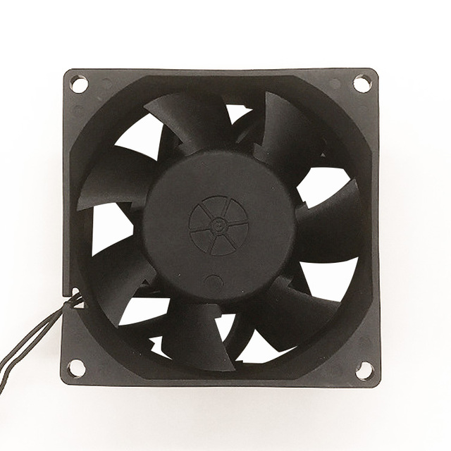 Stock EC Brushless AC Axial Fan 110V/220V 80x80x38mm Ball Bearing 3600RPM Large Airflow OEM Cooling Fan