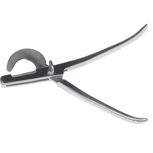 Pinza Manual de Acero para Esmaltación de Ovarios (Double Crush) Veterinaria - Product Image 4