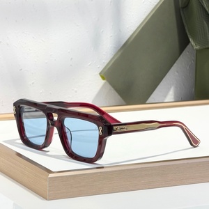AKO PERSEUS AKS-531 54-21-145 Occhiali da sole da uomo di alta qualità per donna Occhiali da sole firmati Classici Punk Lusso Titanio UV400 - Product Image 4