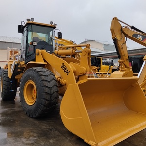 Cargadora de Ruedas Usada CAT 966H con Eficiencia de Combustible, Potencia Estable, Cabina ROPS con Amortiguación de Impactos, para Manejo de Carbón a Granel en Planta de Carbón - Product Image 3