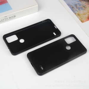Coque de téléphone portable en silicone TPU souple pour <span class=keywords><strong>Vodafone</strong></span> Smart Ultra <span class=keywords><strong>7</strong></span> VDF700 <span class=keywords><strong>Vodafone</strong></span> Smart Turbo <span class=keywords><strong>7</strong></span> VDF599 Noir mat Housse arrière de téléphone - Product Image 2