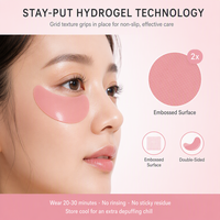 Patchs Hydrogel PDRN Peptidiques Prêts à l'Expédition en Gros pour les Cernes et les Yeux Gonflés – Produits de Soin pour la Peau et Sérums