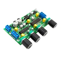 BBE2150 UPC1892T Amplifier Audio Preamplifier Tone Board Balance Treble Bass Preamp dengan Kontrol Volume EQ Pre-amplifier Pre Amp