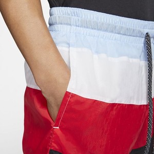 Nike กางเกงขาสั้นผู้ชายสำหรับการบินดีไซน์ XXS พร้อมโลโก้หลายสีเอวยางยืดและการปิดเชือกรูด | ของแท้100% - Product Image 4