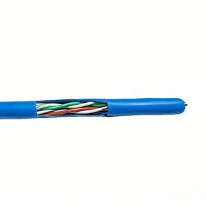 <span class=keywords><strong>สาย</strong></span>แลนทองแดง Cat5 & <span class=keywords><strong>Cat6</strong></span> แบบมีฉนวนป้องกัน FTP UTP สำหรับใช้งานภายในอาคาร ความถี่ 100MHz/350MHz  วัสดุหุ้ม PVC/LSZH 4 คู่ <span class=keywords><strong>ราคา</strong></span>ต่อเมตร - Product Image 1