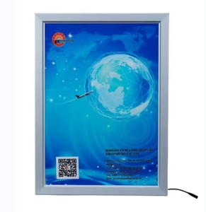 Tuyệt vời 40 mét Led khung ảnh có thể mở ra quảng cáo hộp đèn led lightbox Slim Snap khung <span class=keywords><strong>Backlit</strong></span> khung Áp phích - Product Image 3