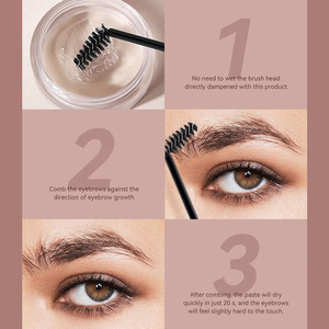 Cera de jabón Natural para cejas, Gel de larga duración para Estilismo de cejas, cera para dar forma a las cejas - Product Image 3