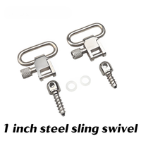 Attaches rapides robustes de 1 pouce pour sangle, en acier, avec vis QD pour bois, ensemble de fixation rapide pour sangle