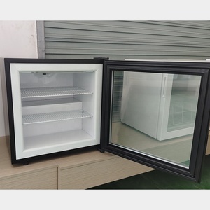 55L業務用小型アイスクリームガラス扉カウンター天板型ディスプレイ冷凍庫 - Product Image 4