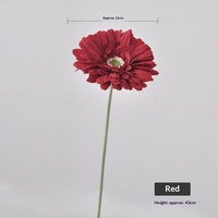 Simulierte große Zweige mit Gerbera, neue chinesische Heimdekoration, frische einzelne Chrysanthemen, Modellraum-Tischdekoration, Seidenblumen