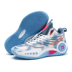 Customized High-Top Men's <strong>Basketball</strong> Running <strong>Shoes</strong> Wear-Resistant Non-Slip for <strong>Outdoor</strong> Sports All Summer Spring Winter - Product Image 3