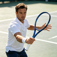 Raquette de tennis en carbone intégral personnalisable de qualité supérieure, absorbant les chocs, 100 pouces carrées, non cordée, pour l'entraînement des adultes et les joueurs professionnels