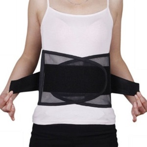 Lumbar support <b>belt</b>, <b>elastic</b> waistband, breathable mesh waistband, lumbar support, steel plate lumbar support, waist cincher - - Product Image 1
