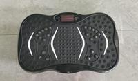 Magnetische Massage-Vibrationsplatte für den Ganzkörper mit Fernbedienung, Fettreduzierende Fitness-Vibrationsplattform für Zuhause
