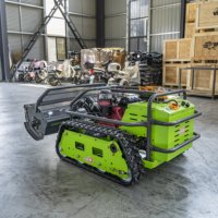 Pengiriman Gratis Model Baru Mesin Pemotong Rumput Robot Nirkabel Remote Control Mesin Pemotong Rumput Kebun Pertanian Mesin Pemotong Rumput Otomatis