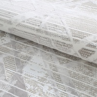 Tapis de sol 100 % polyester de luxe, motif abstrait Wilton, antidérapant, fabriqué à la machine, pour hôtels, halls commerciaux et couloirs, couleurs vibrantes